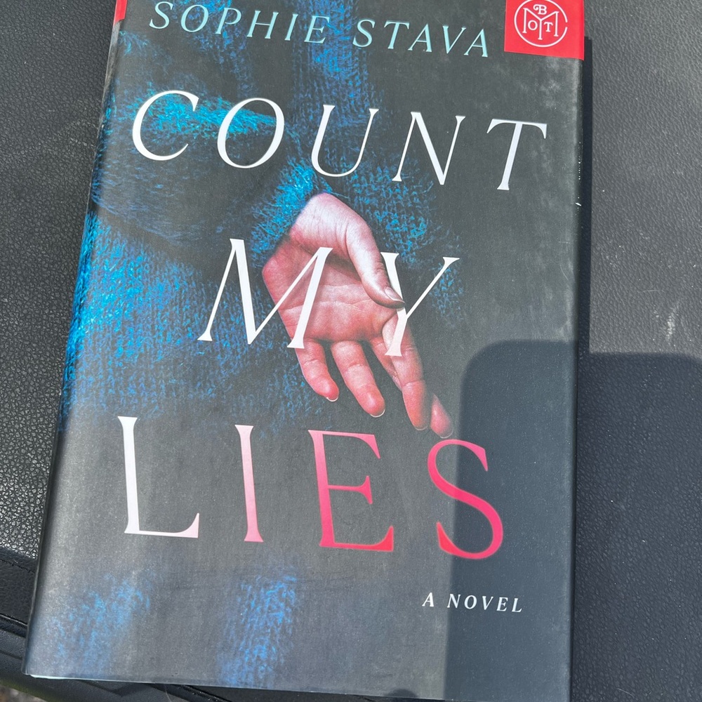 Count My Lies — Hardcover Novel by Sophia Stava